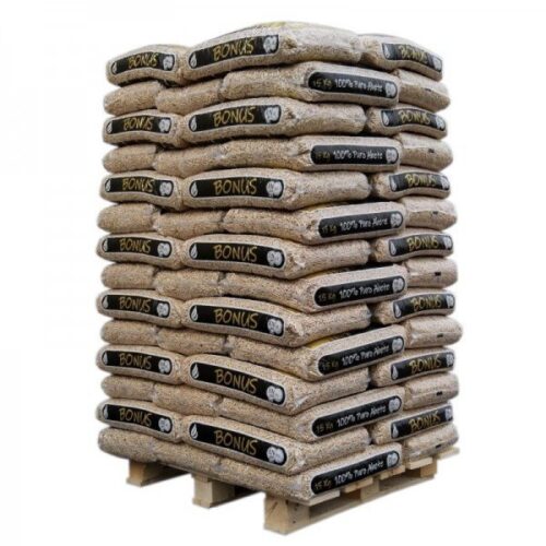Pellets BONUS – Palete com 70 Sacos de 15 kg