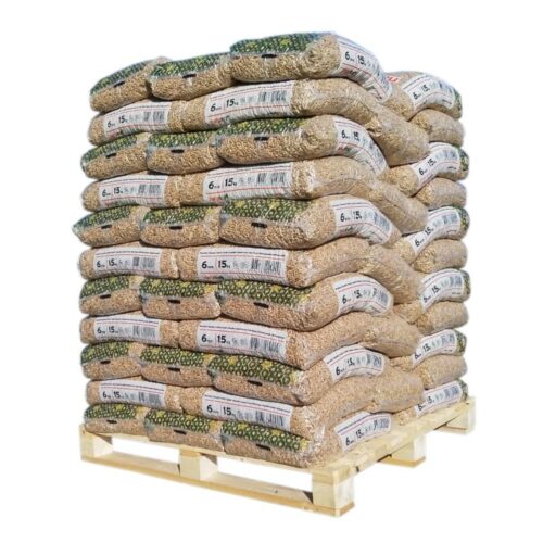 NATURKRAFT Holzpellets – Palette mit 66 Säcken à 15 kg